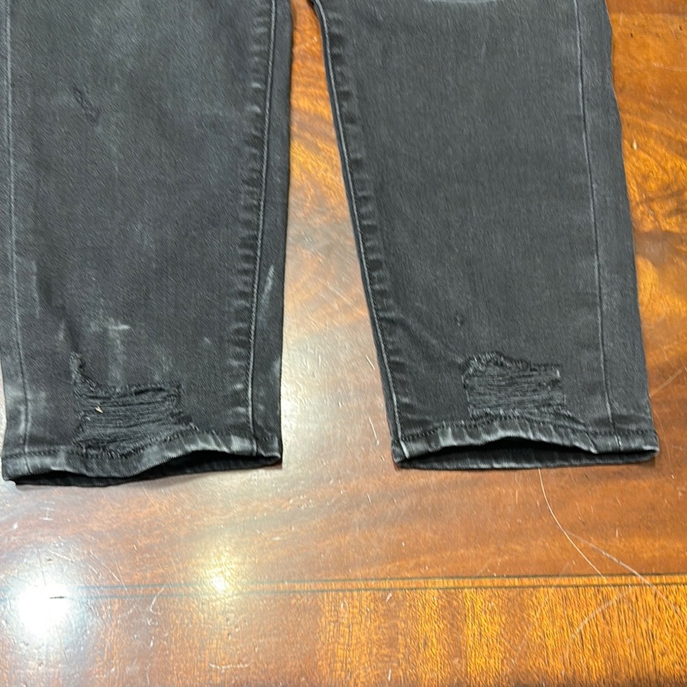Joe's Jeans Black Distressed Women's Jeans - Picture 3 of 6